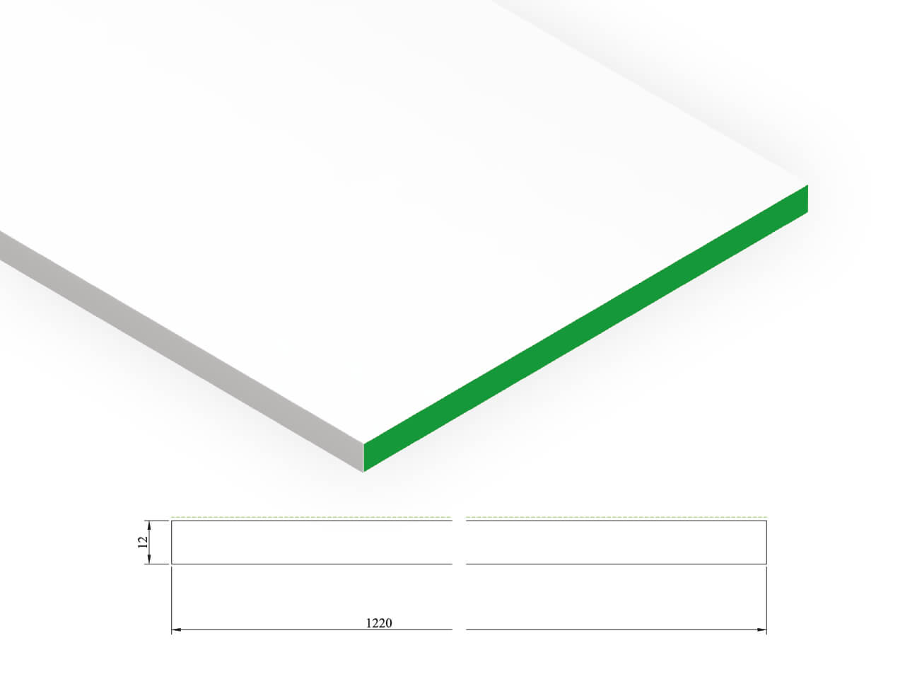 KDP 251 Sheets 12 x 1220 x 3050 mm KDP 251 Sheets 12 x 1220 x 3050 mm