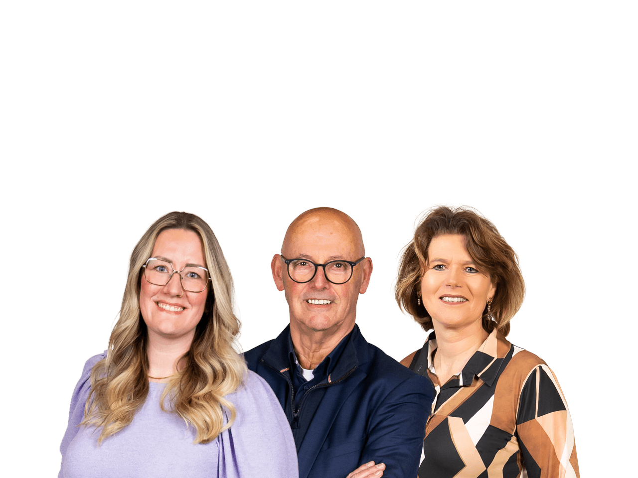 Jennifer, Fred en Monique